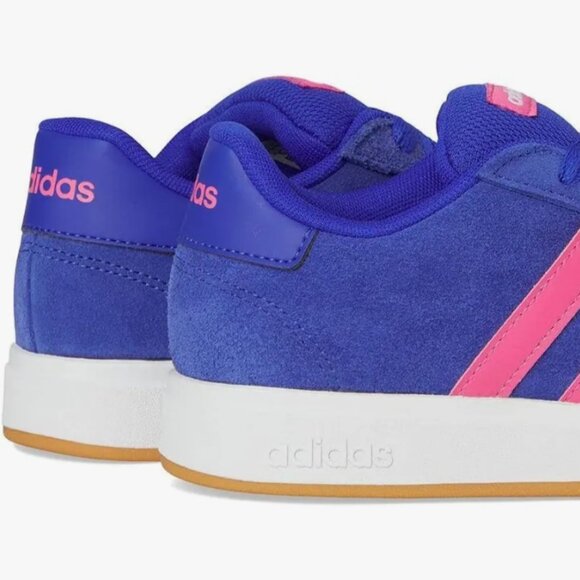 NWB- ADIDAS "Grand Court 00s" Shoes- Lucid Blue/Pulse Magenta- Big Kids- Size:6 - Picture 14 of 14